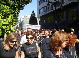 Marcha contra los Oídos Sordos de los empleados públicos del Principado