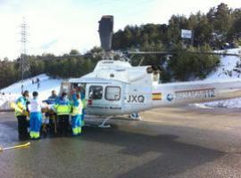Rescatado un montañero accidentado en Peñalara, Madrid