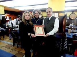 Restaurante y Sidrería El Acebo, acogió a la Cofradía Doña Gontrodo en el encuentro de febrero