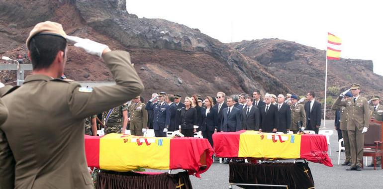 El Príncipe preside el funeral por los militares fallecidos en Afganistán