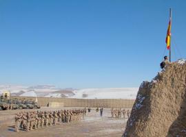Las tropas españolas dejan la base afgana de Moqur, última de \combate\
