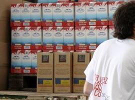 Cruz Roja distribuye cerca de 9 toneladas de alimentos en Oviedo