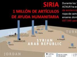 ACNUR pide a las partes en conflicto que permitan la entrega de ayuda humanitaria en Siria