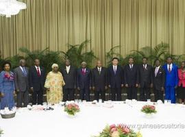 El nuevo Presidente de China, con los mandatarios africanos