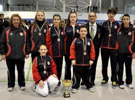 Los karatecas cangueses consiguen seis medallas en el Campeonato de Asturias