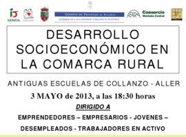 Jornada sobre desarrollo socioeconómico en la comarca rural, en Collanzo