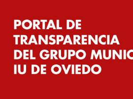 El Grupo municipal de IU Oviedo publica todos sus datos económicos en la web