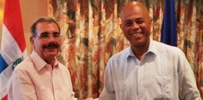 Presidentes Medina y Martelly dialogan sobre comercio, medioambiente y migración