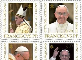 Emisión de sellos de correos del Papa Francisco