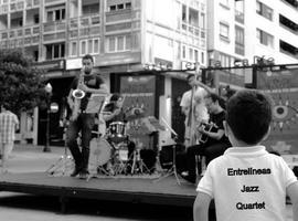 Concierto de Entrelíneas Quartet en el Centro cultural Antiguo Instituto de Gijón