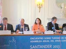 Gijón en el debate de turismo y congresos que celebra el Spain Convention Bureau en Santander