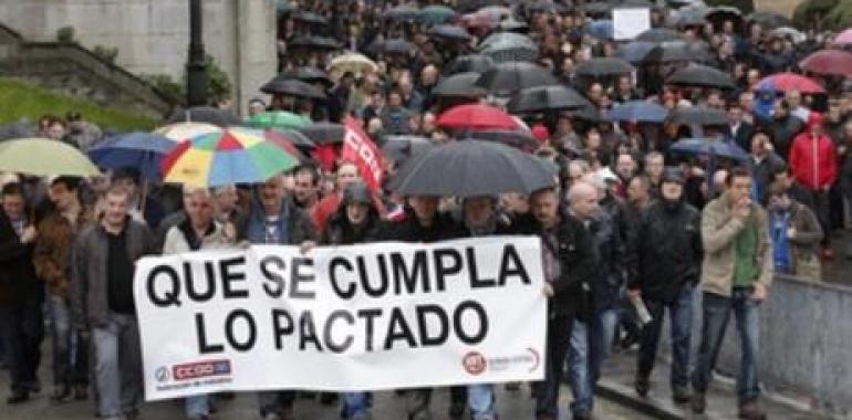 FORO pide al gobierno de Rajoy que cumpla la sentencia favorable a lso prejubilados de Hunosa