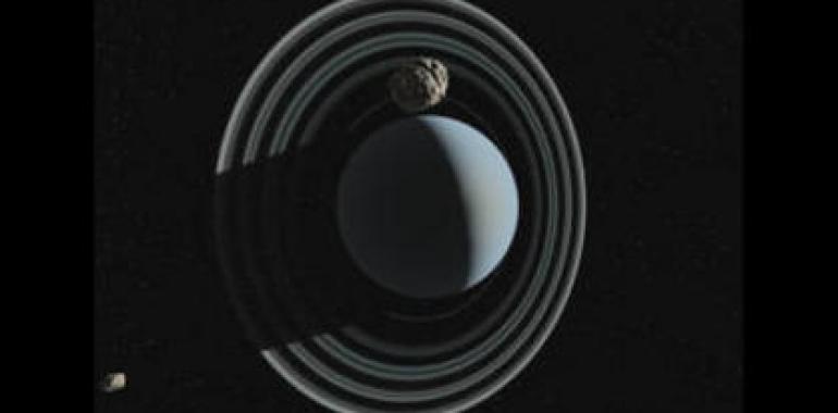 Tres centauros persiguen a Urano por el sistema solar 