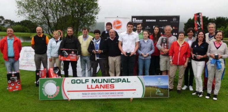 Ganadores del  Torneo Cenor en el Club de Golf de Llanes
