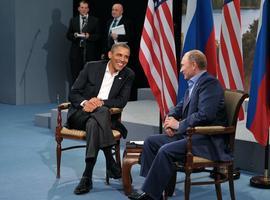 Putin y Obama pasan revista a los conflictos internacionales