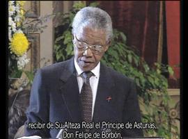  Nelson Mandela, Premio Príncipe de Asturias 