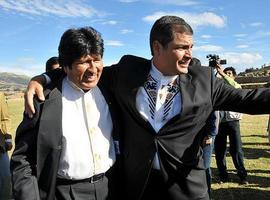 Morales en Ecuador para cumbre bilateral