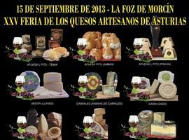 Cita en Morcín con los quesos artesanos asturianos