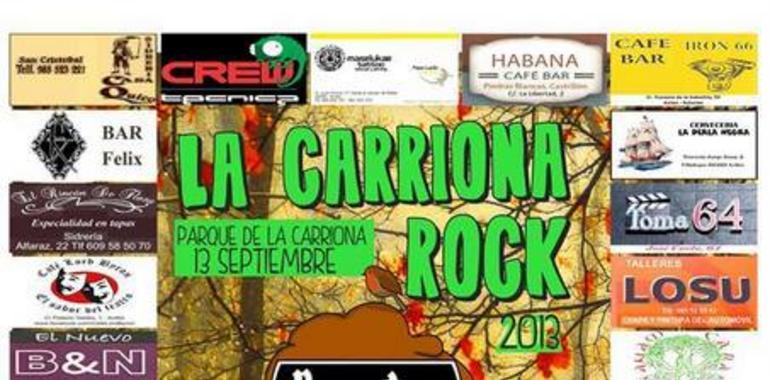 “Sartenazo cerebral”, “40 barrotes”, “Porretas” y “Medea”, cartel del festival “La Carriona Rock”
