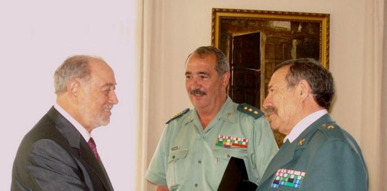 El Teniente Coronel Martínez Viqueira deja el mando de la Guardia Civil de Oviedo
