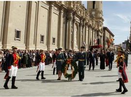 La Reina preside en Badajoz los actos centrales de la Virgen del Pilar, Patrona de la Guardia Civil