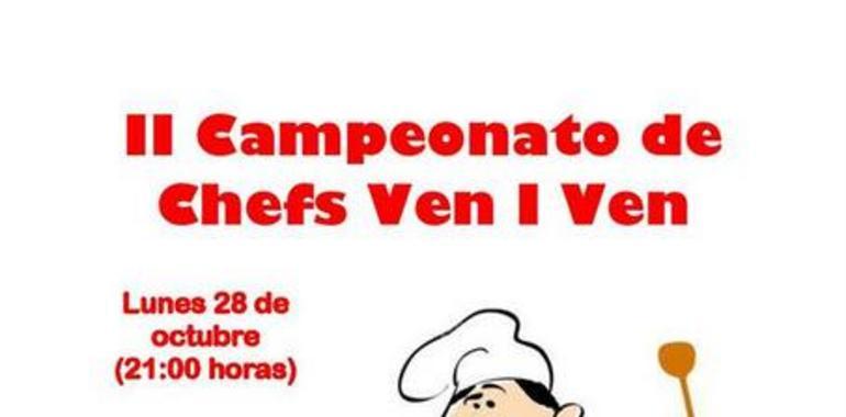 Esta noche comienza el II Campeonato de Chefs (Ven I Ven), el Master Chef gijonés