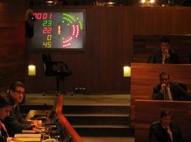 Aprobada la Ley de Endeudamiento de Asturias con los votos de PSOE, IU y UPyD