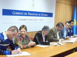 Renovados los contratos programa para la mejora del éxito escolar con nueve centros asturianos