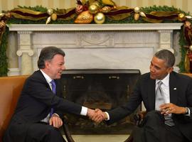 ‘Apoyo unánime’ del Presidente Obama y la OEA al proceso de paz en Colombia