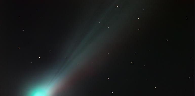 El Observatorio Infrared de León capta las imágenes del cometa Lovejoy