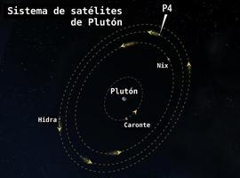 El Hubble descubre una cuarta luna en torno a Plutón