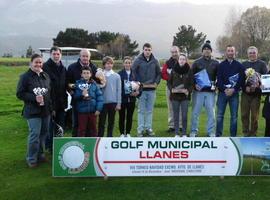 Ganadores del Torneo de Golf \Navidad\ del Ayuntamiento de Llanes