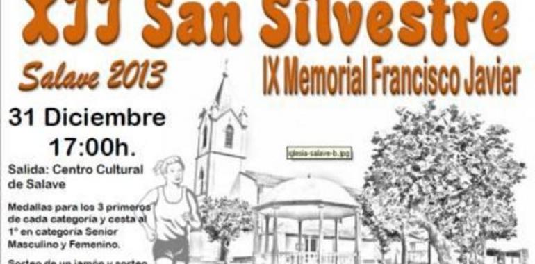 Maratón XII San Silvestre en Salave y IX Memorial Francisco Javier