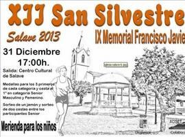 Maratón XII San Silvestre en Salave y IX Memorial Francisco Javier