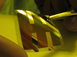 Una lámina fotovoltaica de perovskita transparente y barata 
