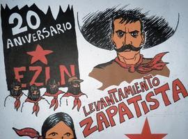 Actos en conmemoración del levantamiento zapatista, en Oviedo y Gijón