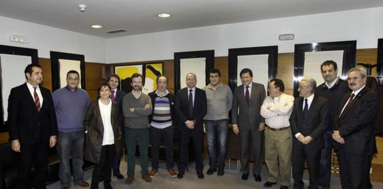 Encuentro del presidente del Principado con los hosteleros asturianos Estrella Michelín