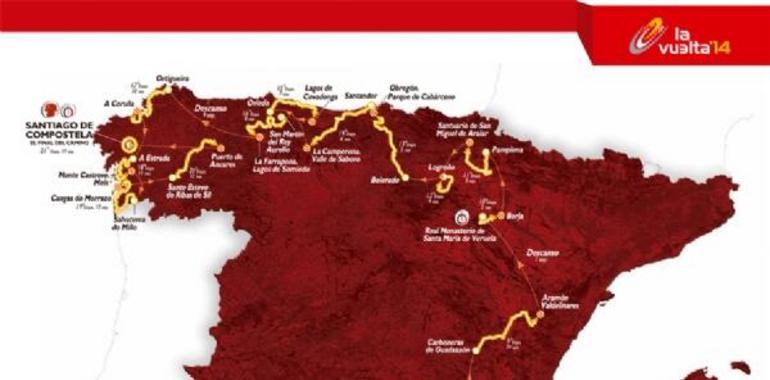Las etapas asturianas, clave de la Vuelta ciclista a España 