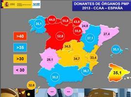 Asturias es la cuarta Comunidad española con mayor número de transplantes