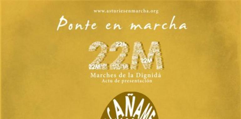 Video y Cartel para la presentación de les Marches de la Dignidá22M