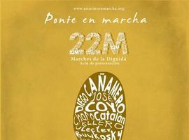 Video y Cartel para la presentación de les Marches de la Dignidá22M