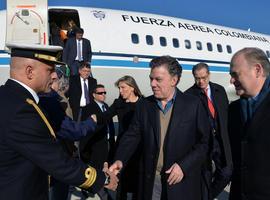 El presidente de Colombia inicia su agenda oficial en España