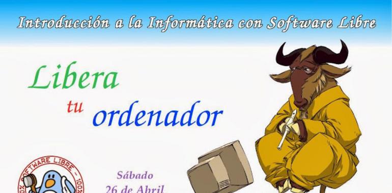 Jornadas de iniciación a la informática con software libre, en Oviedo