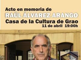 Homenaje a Raúl Alvarez Arango en Casa de Cultura de Grao