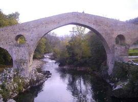 El puente de Cangas de Onís en la exposición \Ingeniería en la España medieval\