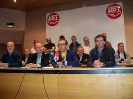 Partidos y sindicatos de León y Asturias exigen el AVE a León y \agilizar\ lo de Pajares