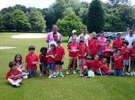 Ganadores del Torneo de Golf Fin de curso Escuela Infantil en Llanes