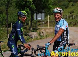 #Ciclismo. Nairo Quintana en La #Farrapona