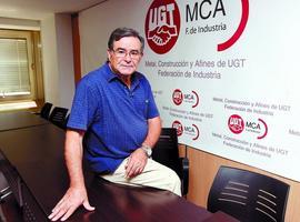 UGT rinde homenaje a Manuel Fernández Lito en la sede de Oviedo