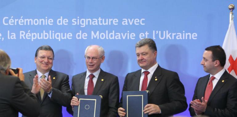 Ucrania considera  "histórico" el acuerdo con la Unión Europea 